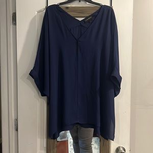 Lane Bryant short sleeve blouse